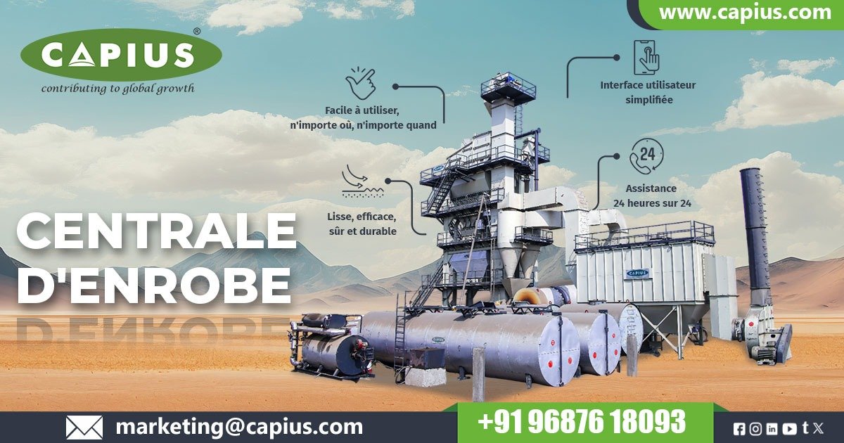 Centrale d'enrobe Algérie