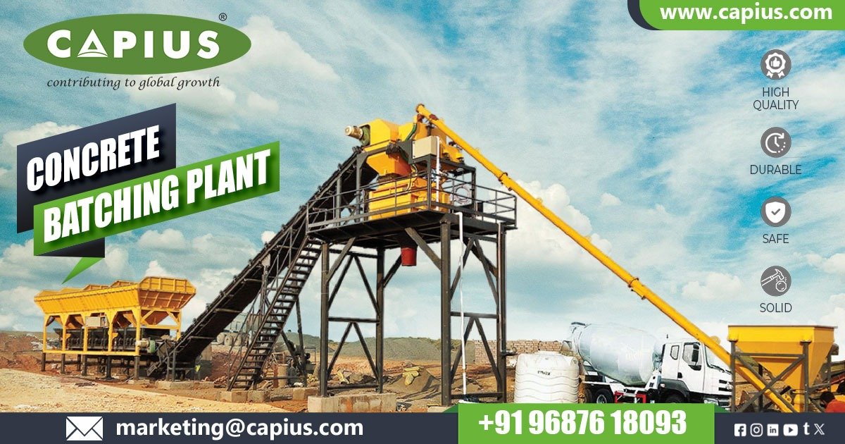 Concrete Batching Plant in Libya