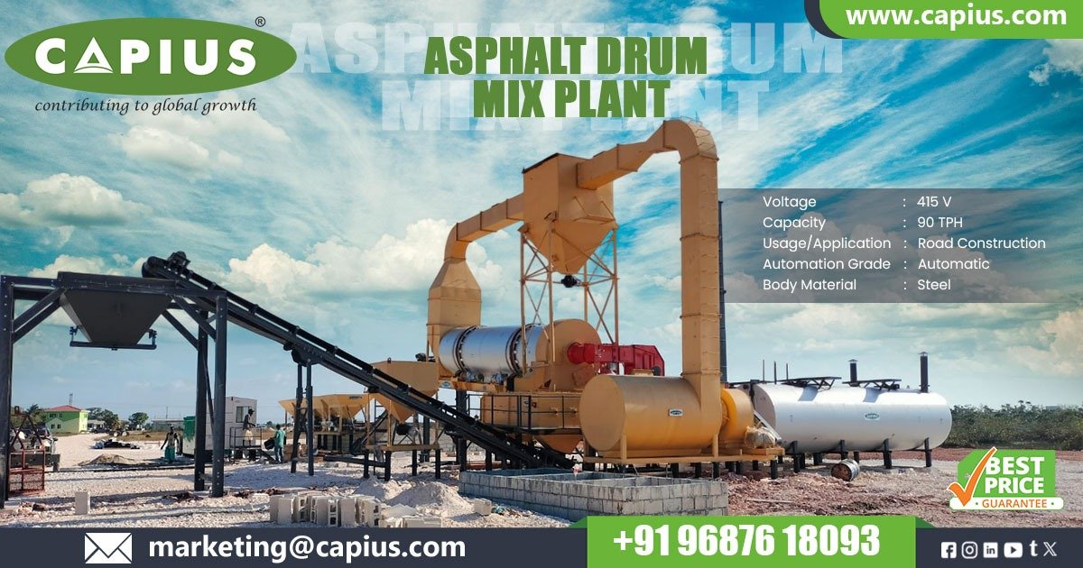 Asphalt Drum Mix Plant in Nigeria