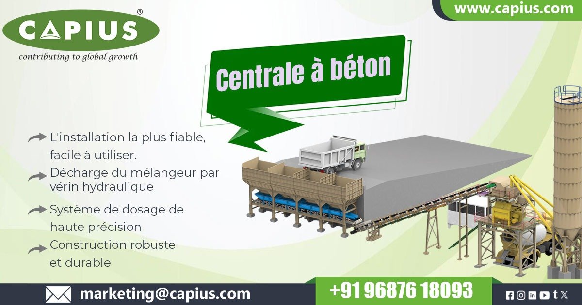 Central à Béton en Algérie