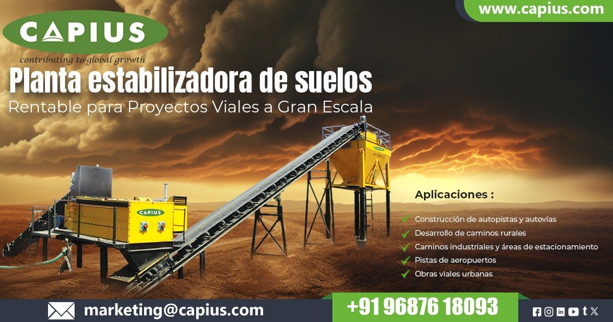 Planta Estabilizadora de Suelos en Bolivia