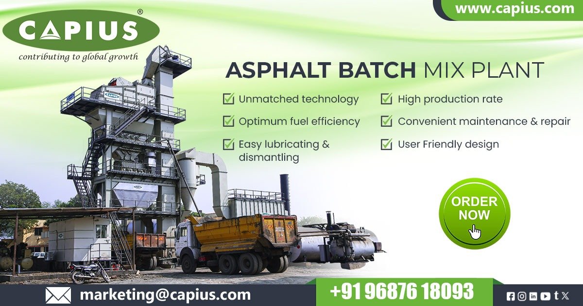Asphalt Batch Mix Plant in UAE