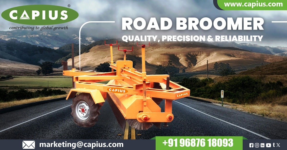 Road Broomer Machine in UAE
