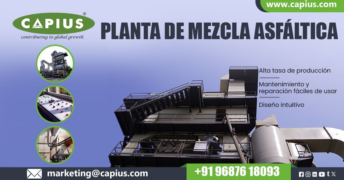 Planta de Mezcla Asfáltica por Lotes en Perú