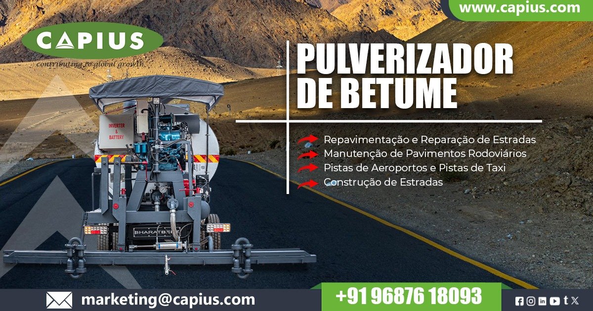 Pulverizador de Betume em Moçambique