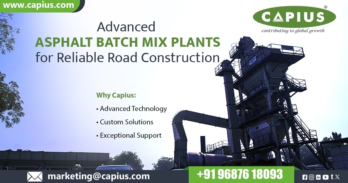 Asphalt Batch Mix Plant in Egypt