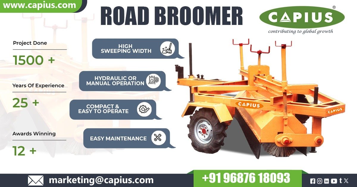 Road Broomer in Libya