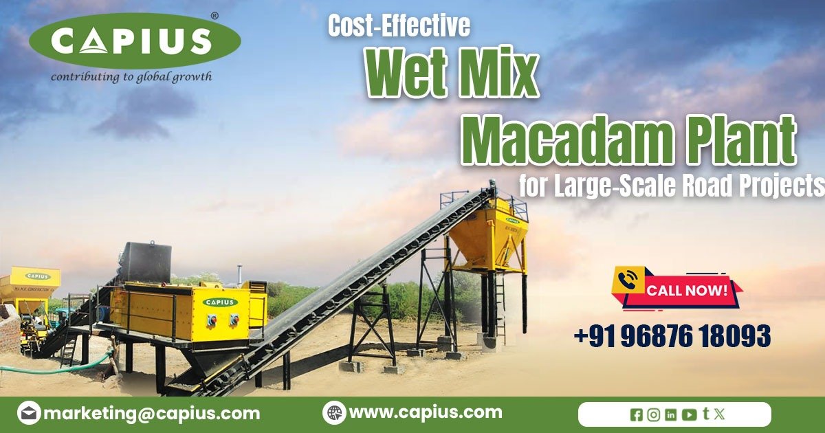 Wet Mix Macadam Plant in Ethiopia
