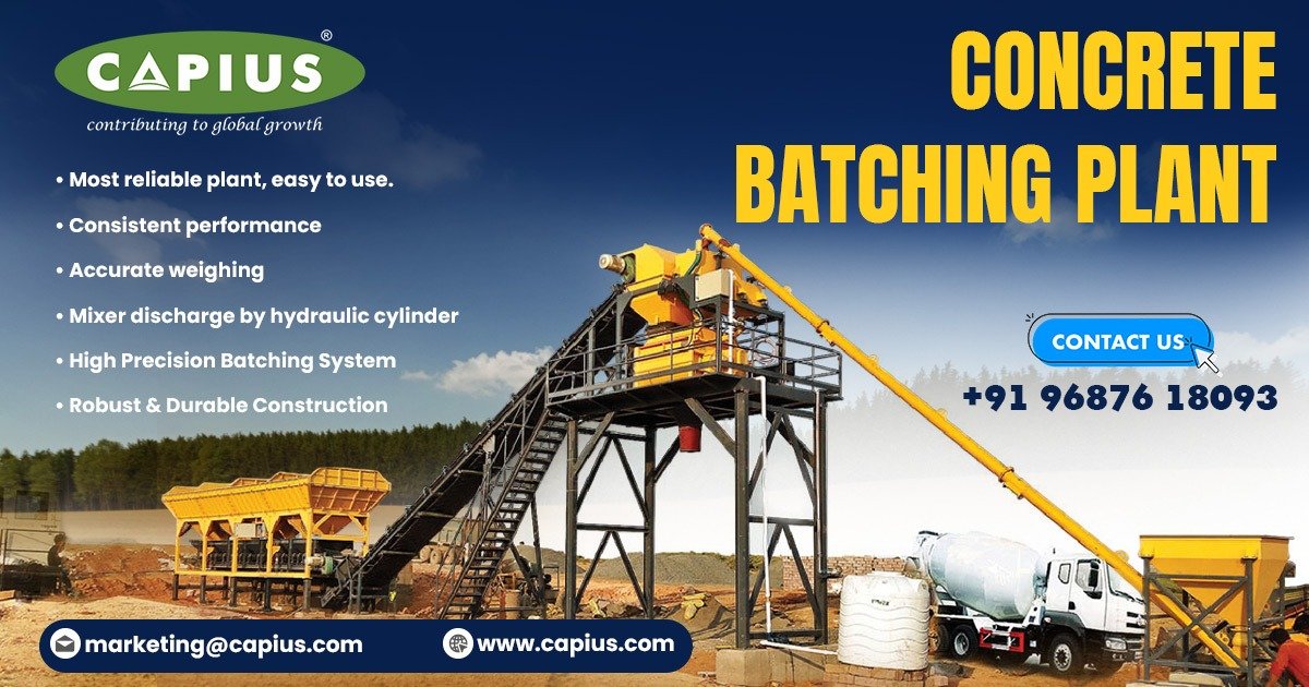 Concrete Batching Plant in Belize