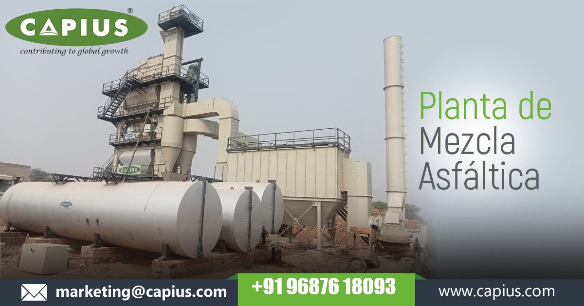 Planta de Mezcla Asfáltica en Argentina