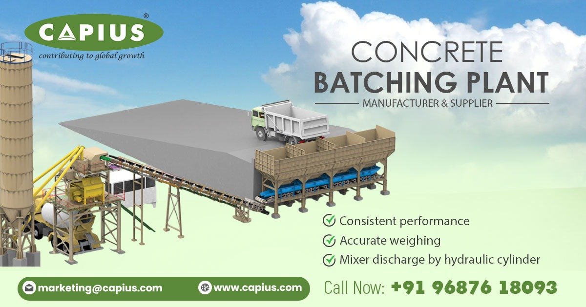 Concrete Batching Plant in Egypt