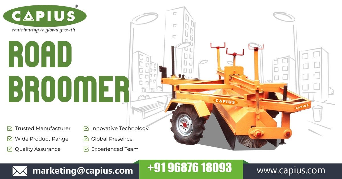 Road Broomer Machine in Egypt