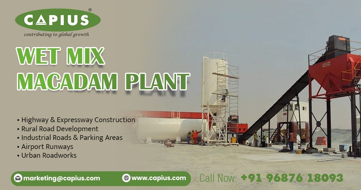 Wet Mix Macadam Plant in Tanzania