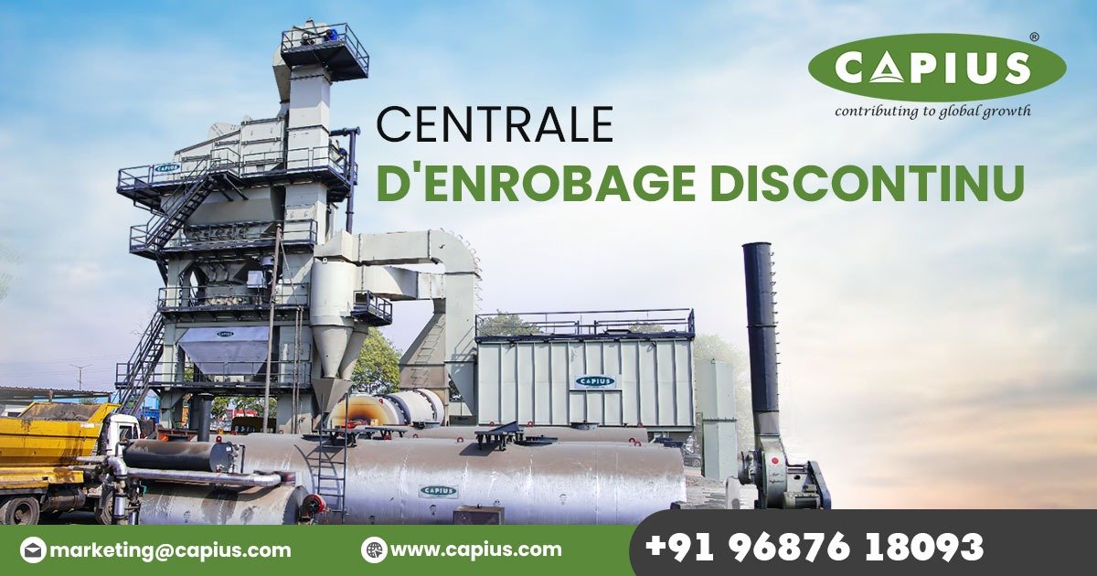 Centrale d’Enrobage Discontinu en Tunisie