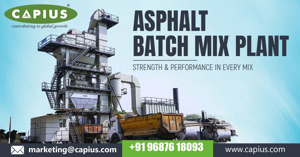 Asphalt Batch Mix Plant in Belize