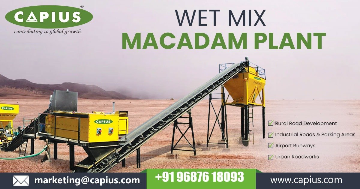 Wet Mix Macadam Plant in Ghana
