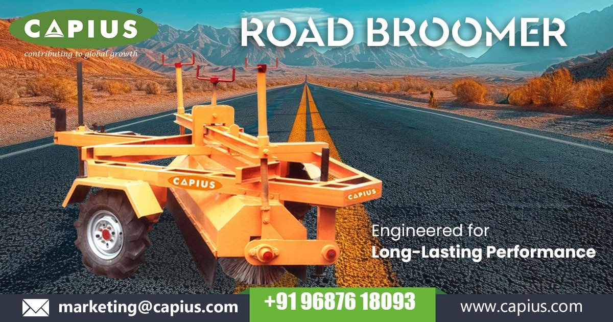 Road Broomer Machine in Ghana
