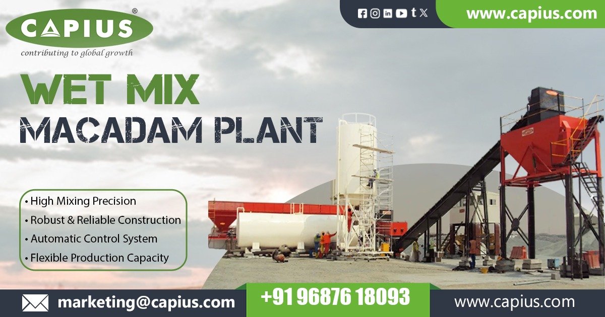 Wet Mix Macadam Plant in Malawi