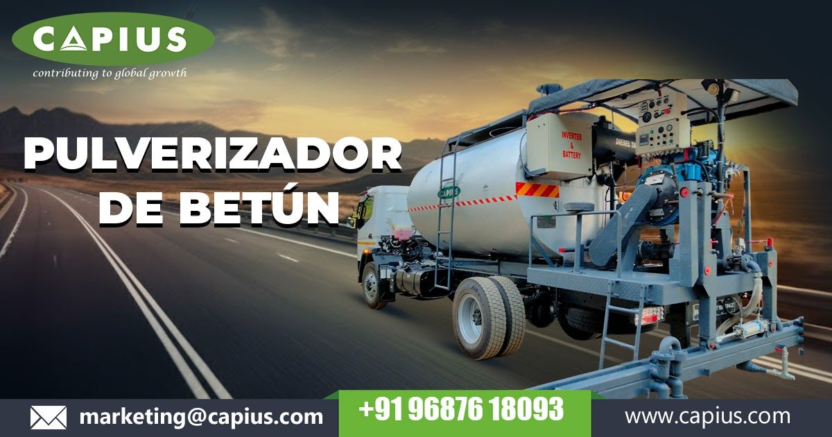 Pulverizador de Betún en Uruguay