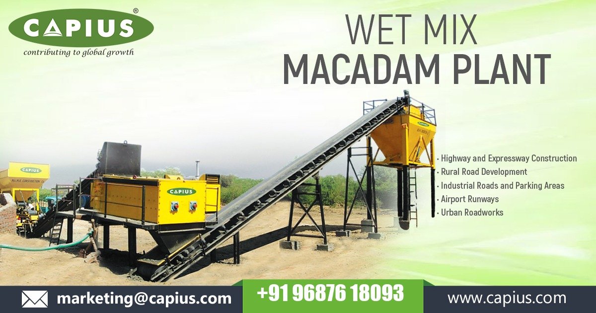 Wet Mix Macadam Plant in Botswana