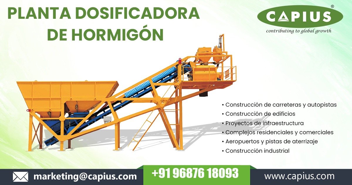 Planta Dosificadora de Concreto en Argentina
