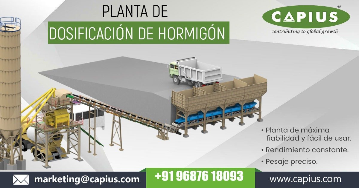 Planta de Dosificación de Hormigón en Argentina