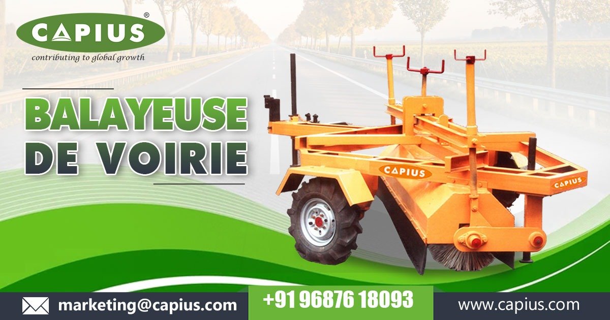 Balayeuse de voirie en Algérie
