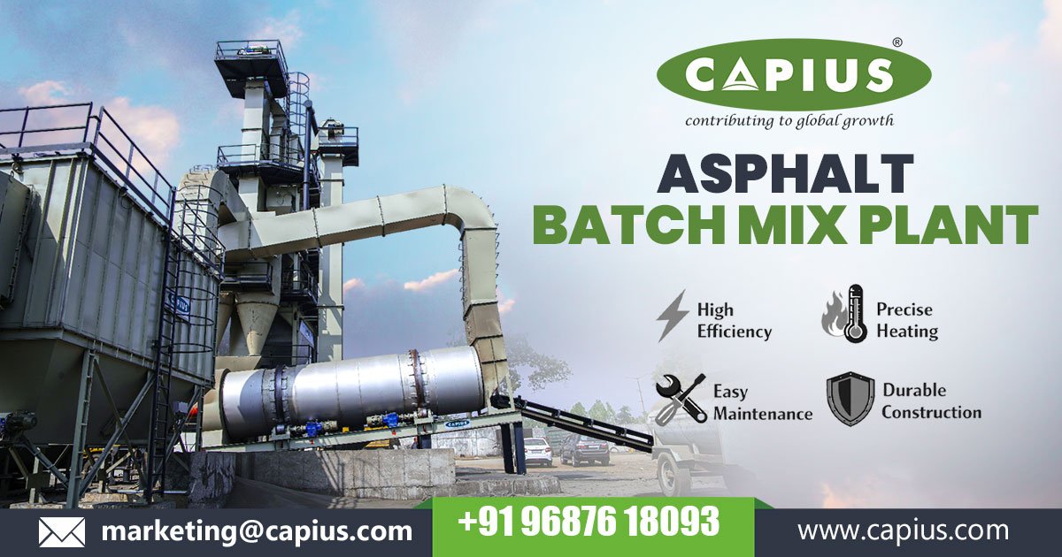 Asphalt Batch Mix Plant in Algeria