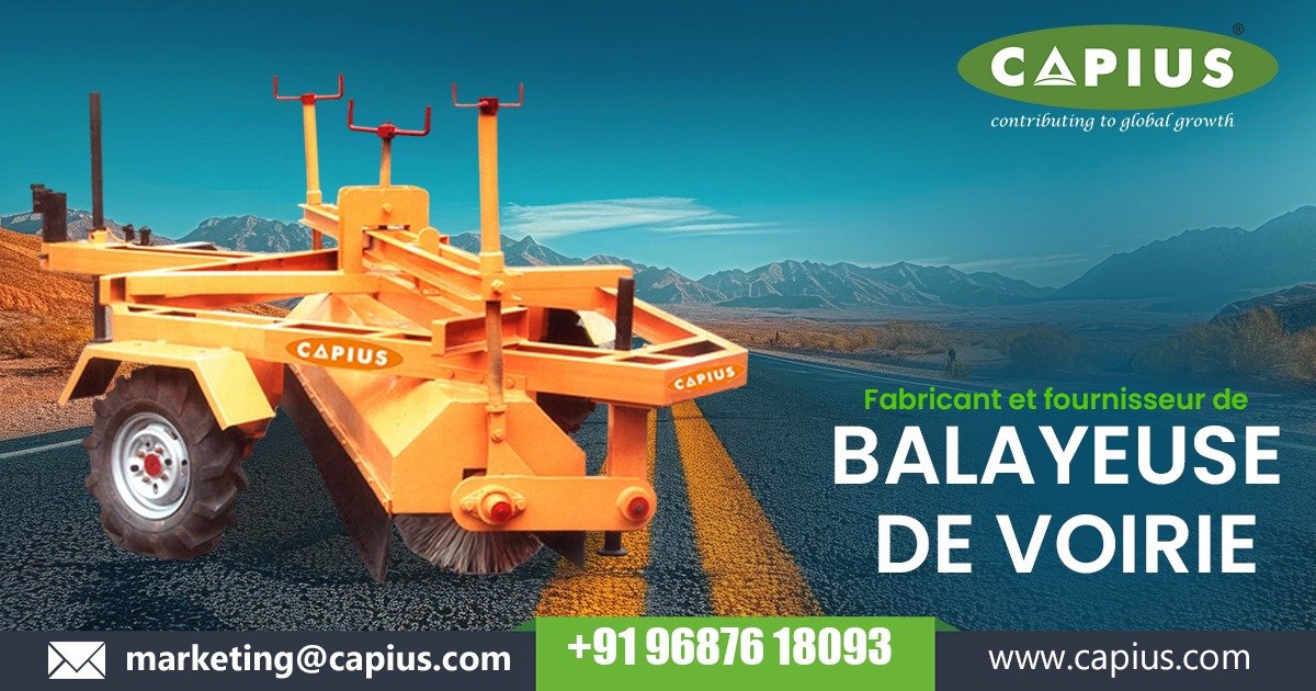 Balayeuses de voirie au Maroc