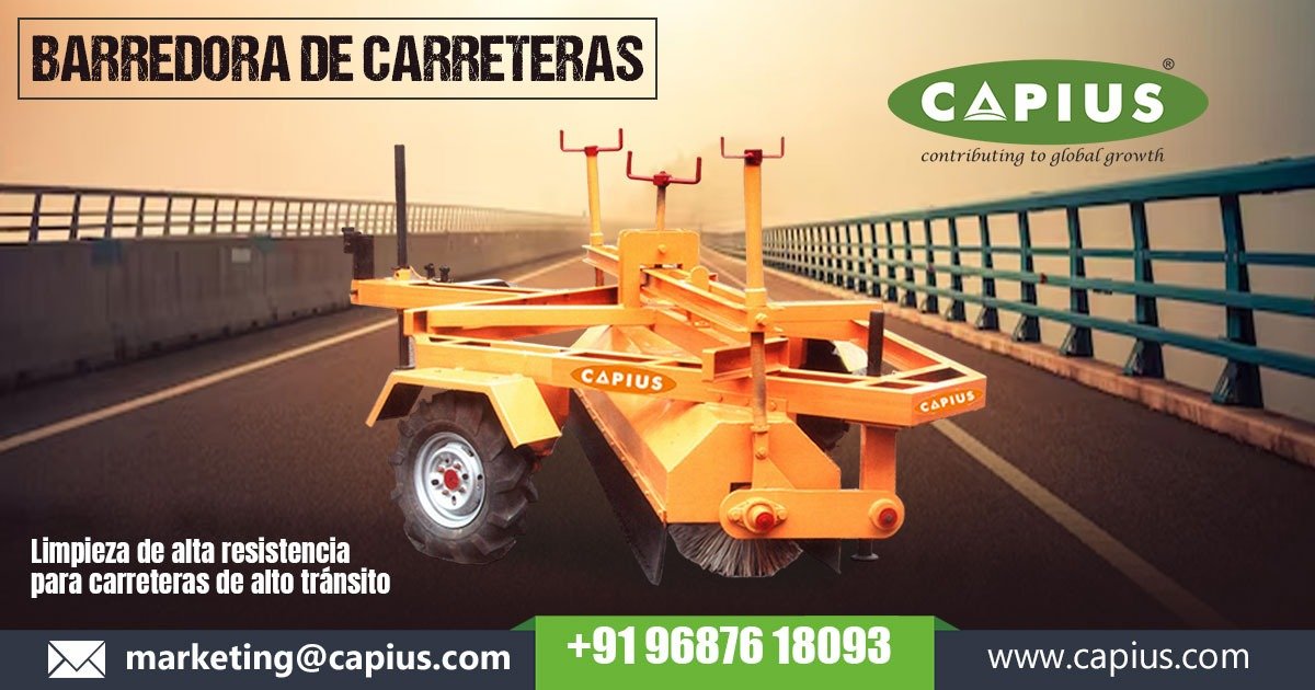 Barredora de carreteras en Honduras