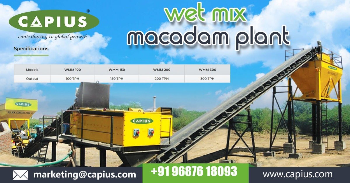 Wet Mix Macadam Plant in Morocco